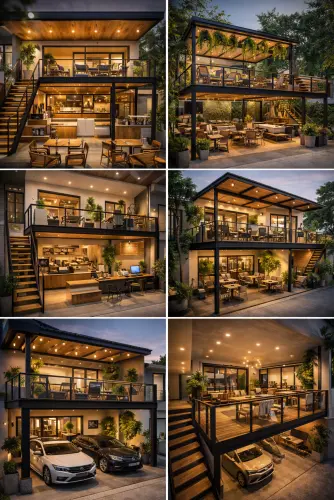 Mezannine Cafe Modern di Pulo Gadung
