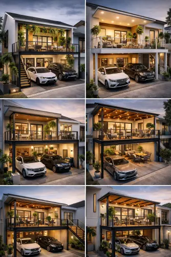 Mezannine Teras Rumah Keren di Pulo Gadung